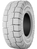 23x9-10 Forklift Tires 23x9-10/6.50 Traction NM Grey Standard Marangoni Eltor EVO FT Solid Pneumatic Tire (6.50 standard rim)