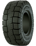 12.00-20 Forklift Tires 12.00-20/10.00 Traction Black Standard Marangoni Eltor EVO FT Solid Pneumatic Tire (10.00 standard rim)