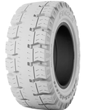 200/50-10 Forklift Tires 200/50-10/6.50 Traction NM Grey Standard Marangoni FORZA F1 Solid Pneumatic Tire (6.50 standard rim)