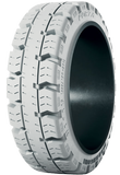 16x5x10-1/2 Forklift Tires 16x5x10-1/2 Traction Non-Mark (White) Marangoni FORZA Solid Press-on Tire