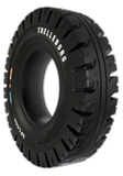 18x7-8 Forklift Tires 18x7-8/4.33 Traction Black Trelleborg XP1000 Solid Tire  (4.33 standard rim)